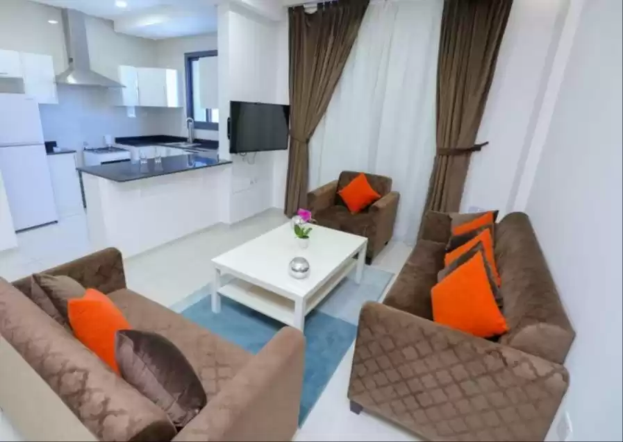 Residential Ready Property 2 Bedrooms F/F Apartment  for rent in Kuwait #23787 - 1  image 