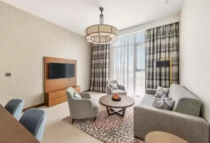 Résidentiel Propriété prête 1 chambre F / F Appartements d'hôtel  a louer au Dubai #23810 - 1  image 