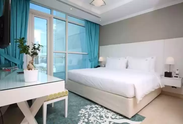 سكني عقار جاهز 2 غرف  مفروش شقق فندقية  للإيجار في دبي #23813 - 1  صورة 