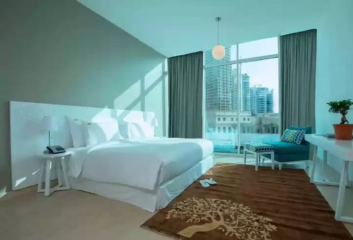 yerleşim Hazır Mülk 1 yatak odası F/F Otel Daireleri  kiralık içinde Dubai #23814 - 1  image 