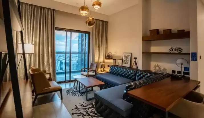 Résidentiel Propriété prête 1 chambre F / F Appartements d'hôtel  a louer au Dubai #23828 - 1  image 