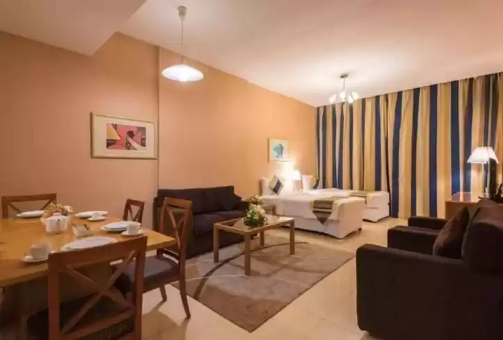 سكني عقار جاهز 1 غرفة  مفروش شقق فندقية  للإيجار في دبي #23831 - 1  صورة 