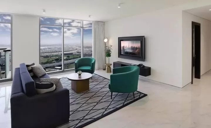 Residencial Listo Propiedad 3 dormitorios F / F Apartamentos del Hotel  alquiler en Dubái #23862 - 1  image 