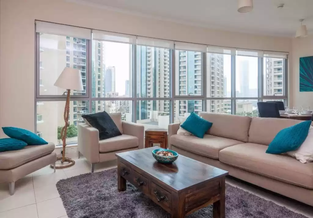 Wohn Klaar eigendom 3 Schlafzimmer F/F Hotelwohnungen  zu vermieten in Dubai #23903 - 1  image 