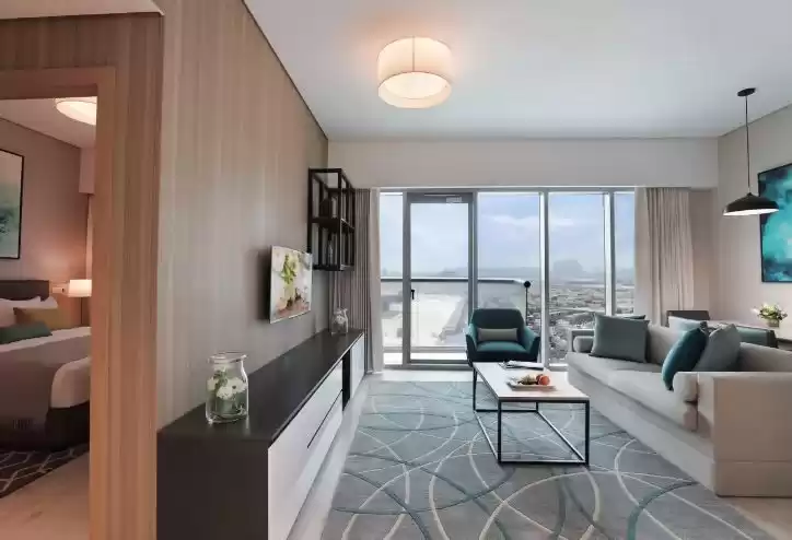 Résidentiel Propriété prête 1 chambre F / F Appartements d'hôtel  a louer au Dubai #23905 - 1  image 