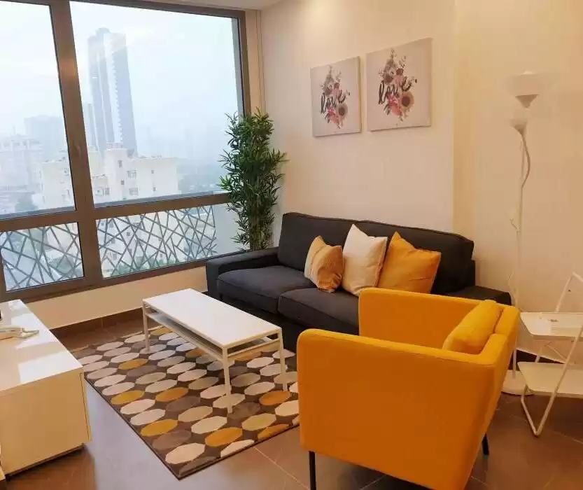 Residential Ready Property 2 Bedrooms F/F Apartment  for rent in Kuwait #23910 - 1  image 