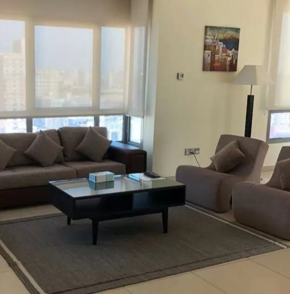 Residential Ready Property 1 Bedroom F/F Apartment  for rent in Kuwait #23981 - 1  image 