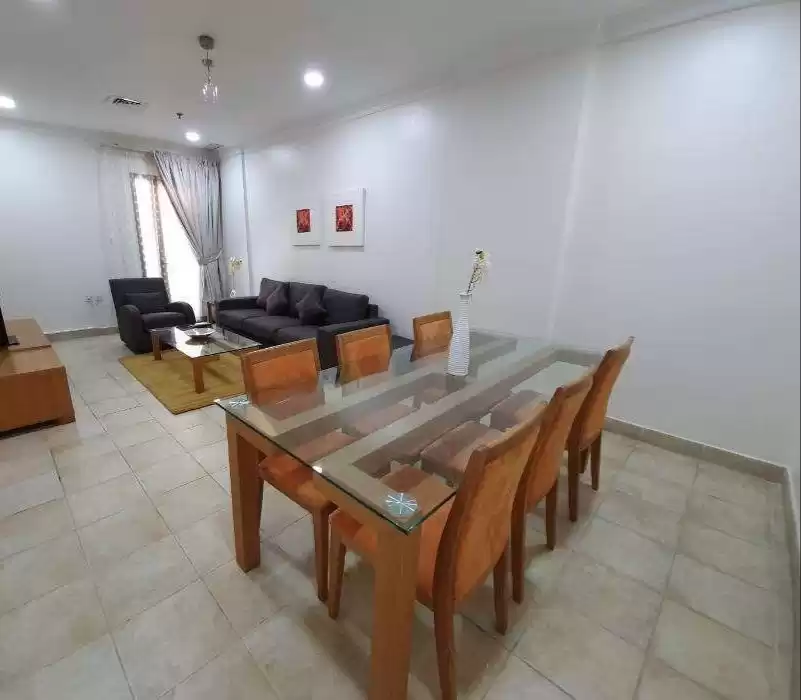 Residential Ready Property 2 Bedrooms F/F Apartment  for rent in Kuwait #24002 - 1  image 