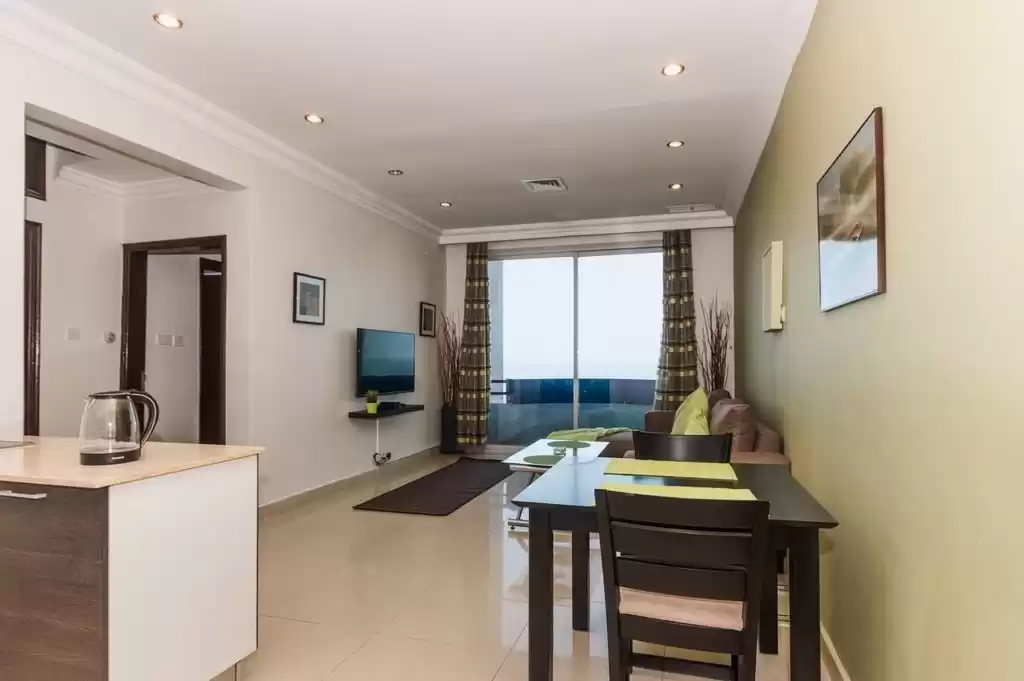 Résidentiel Propriété prête 1 chambre F / F Appartement  a louer au Koweit #24022 - 1  image 