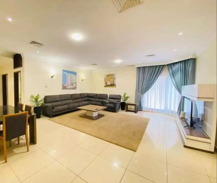 Residential Ready Property 3+maid Bedrooms F/F Apartment  for rent in Kuwait #24116 - 1  image 