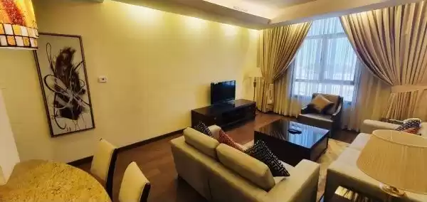 Residential Ready Property 2 Bedrooms S/F Apartment  for rent in Kuwait #24161 - 1  image 