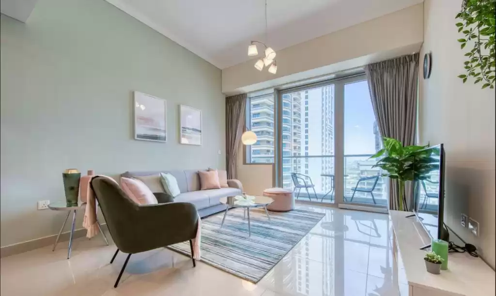 yerleşim Hazır Mülk 1 yatak odası F/F Apartman  kiralık içinde Dubai #24213 - 1  image 