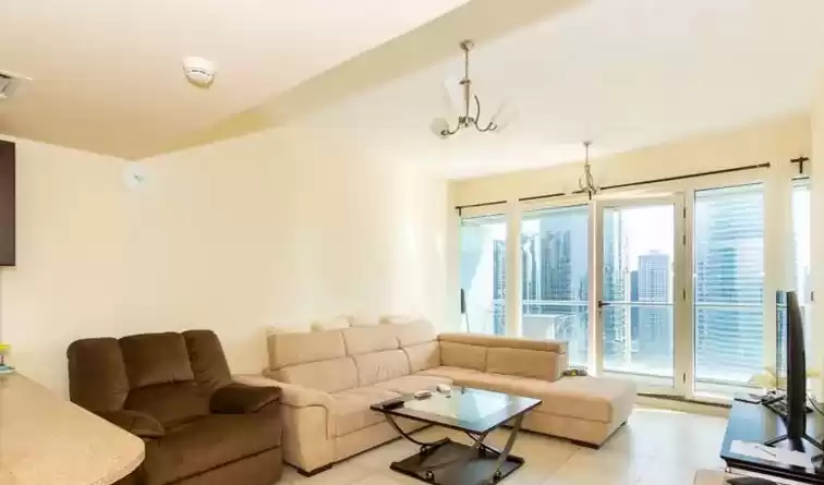 سكني عقار جاهز 2 غرف  مفروش شقة  للإيجار في دبي #24221 - 1  صورة 