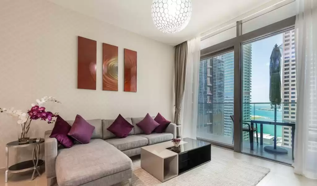 Résidentiel Propriété prête 2 + femme de chambre F / F Appartement  a louer au Dubai #24253 - 1  image 