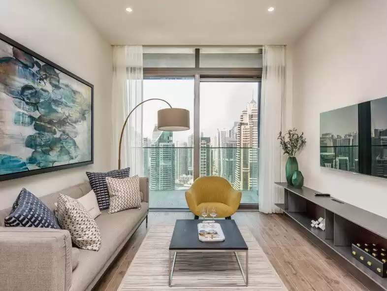 yerleşim Hazır Mülk 1 yatak odası F/F Apartman  kiralık içinde Dubai #24255 - 1  image 