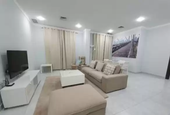 Residential Ready Property 1 Bedroom F/F Apartment  for rent in Kuwait #24283 - 1  image 