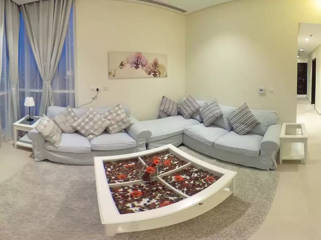 yerleşim Hazır Mülk 2 yatak odası F/F Apartman  kiralık içinde Kuveyt #24454 - 1  image 