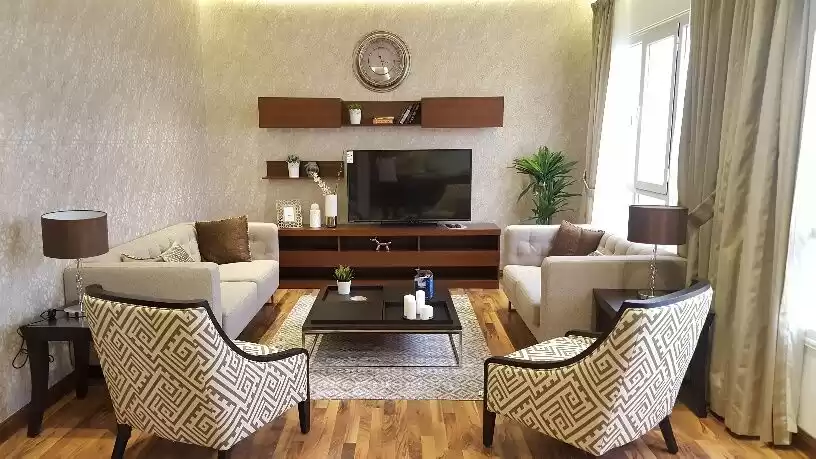 Wohn Klaar eigendom 1 Schlafzimmer F/F Wohnung  zu vermieten in Kuwait #24526 - 1  image 