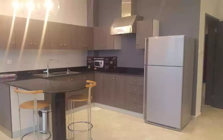 Residential Ready Property 1 Bedroom F/F Apartment  for rent in Kuwait #24594 - 1  image 