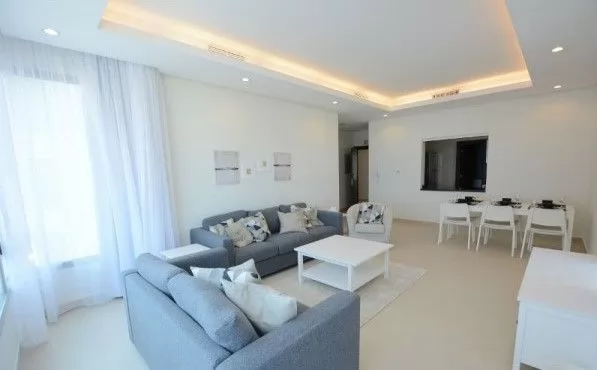 Residencial Listo Propiedad 2 + habitaciones de servicio S / F Apartamento  alquiler en Kuwait #24701 - 1  image 