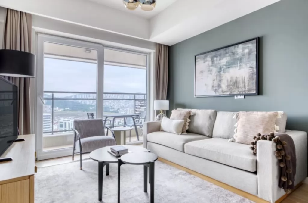 Résidentiel Propriété prête 1 chambre F / F Appartement  a louer au Istanbul #24783 - 1  image 