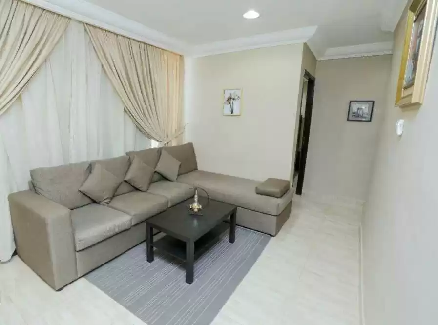 Residential Ready Property 1 Bedroom F/F Apartment  for rent in Kuwait #24895 - 1  image 