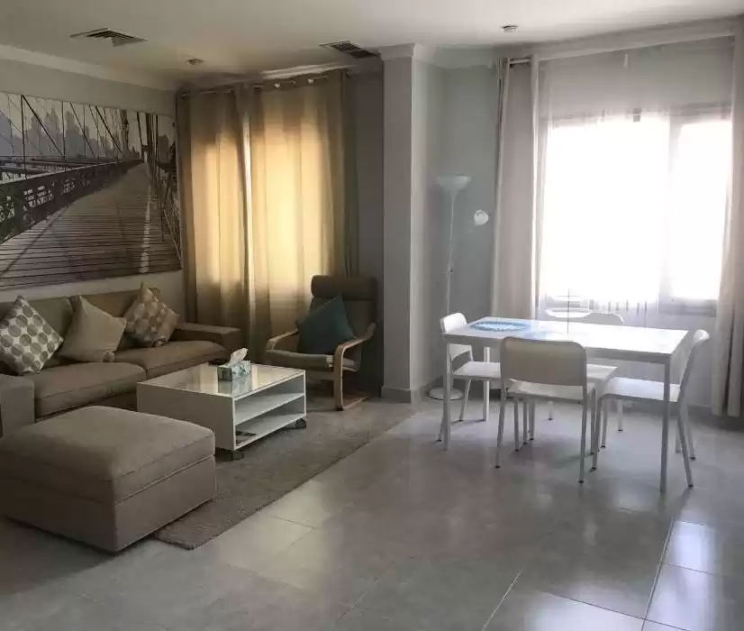 Residential Ready Property 1+maid Bedroom F/F Apartment  for rent in Kuwait #24918 - 1  image 