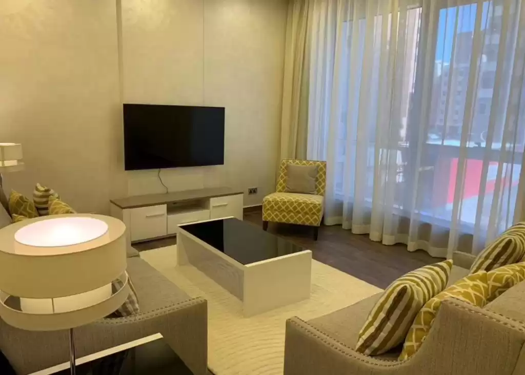 Residential Ready Property 1 Bedroom S/F Apartment  for rent in Kuwait #24982 - 1  image 