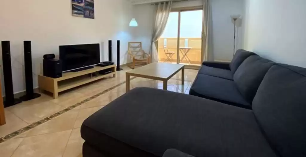 Residential Ready Property 1 Bedroom F/F Apartment  for rent in Kuwait #25150 - 1  image 