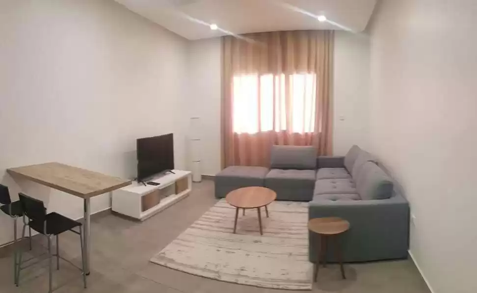 سكني عقار جاهز 1 غرفة  نصف مفروش شقة  للإيجار في الكويت #25152 - 1  صورة 