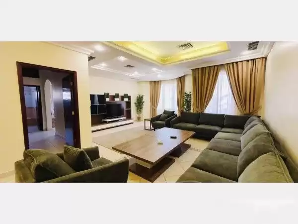 住宅 就绪物业 3 间卧室 楼/楼 公寓  出租 在 科威特 #25227 - 1  image 