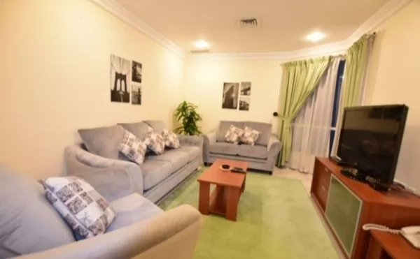 Wohn Klaar eigendom 2 Schlafzimmer F/F Wohnung  zu vermieten in Kuwait #25233 - 1  image 