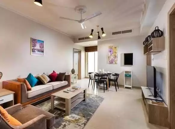 Residencial Listo Propiedad 2 dormitorios F / F Apartamento  alquiler en Al Manamah #25503 - 1  image 
