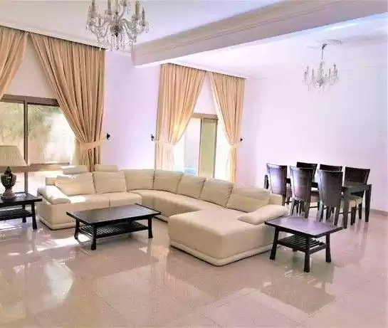 Wohn Klaar eigendom 4 + Zimmermädchen F/F Alleinstehende Villa  zu vermieten in Al-Manama #25888 - 1  image 