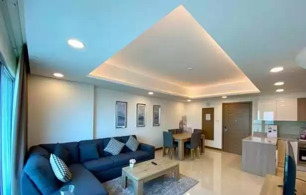 سكني عقار جاهز 3 غرف  مفروش شقة  للإيجار في المنامة #26502 - 1  صورة 