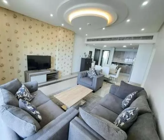 Wohn Klaar eigendom 2 + Magd Schlafzimmer F/F Wohnung  zu vermieten in Al-Manama #26916 - 1  image 