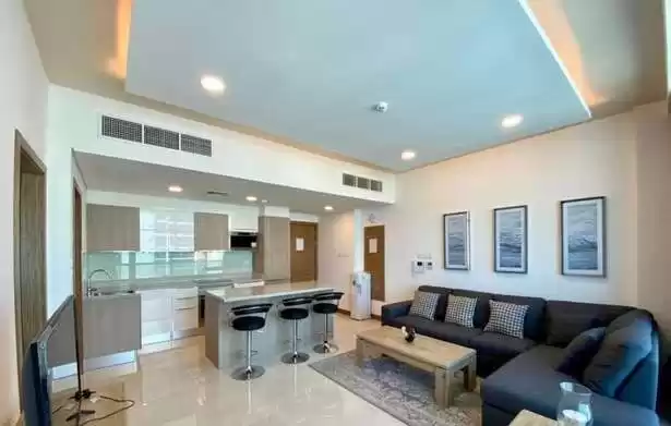 Residencial Listo Propiedad 1 dormitorio F / F Apartamento  alquiler en Al Manamah #27106 - 1  image 