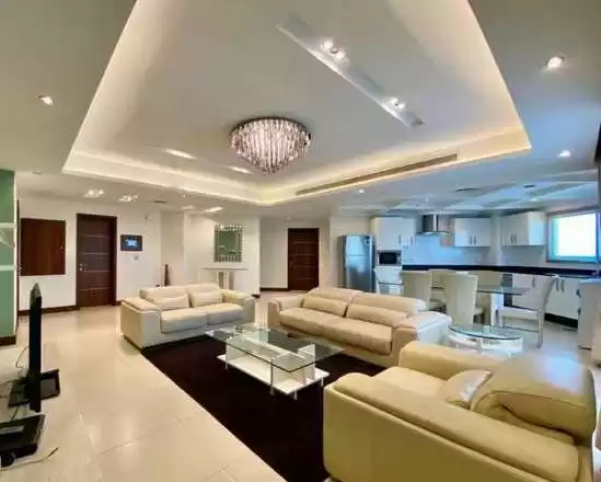 سكني عقار جاهز 3 غرف  مفروش شقة  للإيجار في المنامة #27125 - 1  صورة 