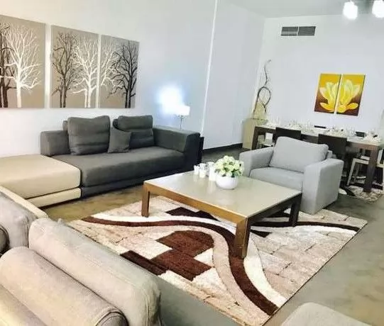 Wohn Klaar eigendom 2 + Magd Schlafzimmer F/F Wohnung  zu vermieten in Al-Manama #27135 - 1  image 