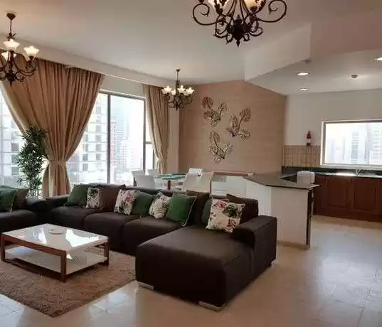 Residencial Listo Propiedad 3 dormitorios F / F Apartamento  alquiler en Al Manamah #27165 - 1  image 