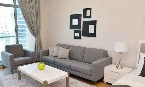 Residential Ready Property 1 Bedroom F/F Apartment  for rent in Al-Manamah #27202 - 1  image 