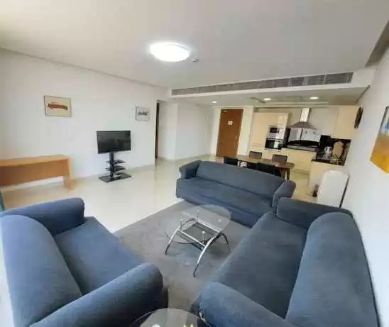 سكني عقار جاهز 2 + غرفة خادمة مفروش شقة  للإيجار في المنامة #27361 - 1  صورة 