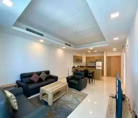 yerleşim Hazır Mülk 2 yatak odası F/F Apartman  kiralık içinde Al-Manamah #27378 - 1  image 
