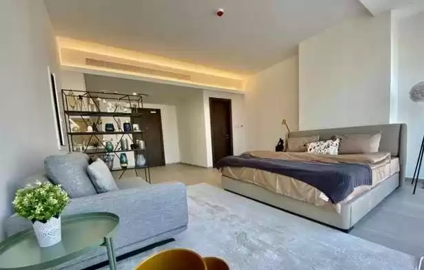 سكني عقار جاهز 1 غرفة  مفروش شقة  للإيجار في المنامة #27651 - 1  صورة 