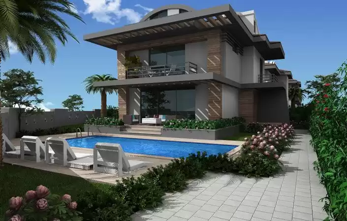 Residential Ready Property 2+maid Bedrooms U/F Villa in Compound  for sale in Damascus #30934 - 1  image 