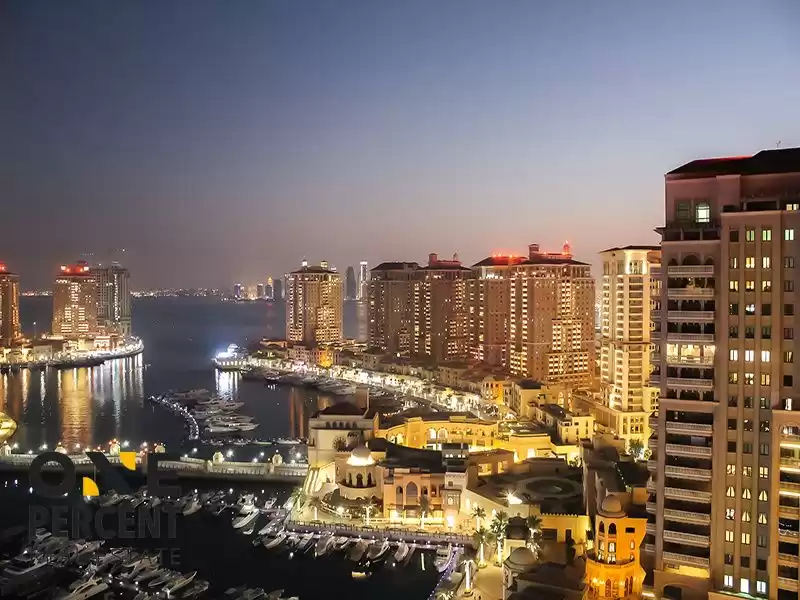 Смешанное использование Готовая недвижимость 2 спальни С/Ж Квартира  в аренду в Доха #33621 - 1  image 