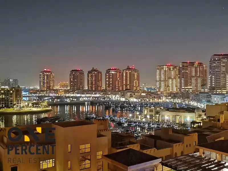 Mixed Use Ready Property 1 Bedroom F/F Apartment  for rent in Doha #33626 - 1  image 