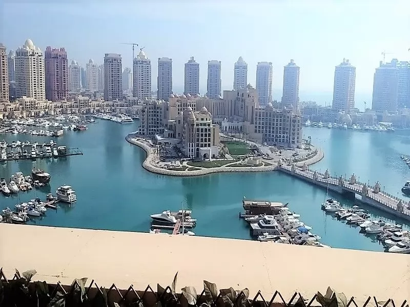 Смешанное использование Готовая недвижимость 1 спальня С/Ж Квартира  в аренду в Доха #33630 - 1  image 