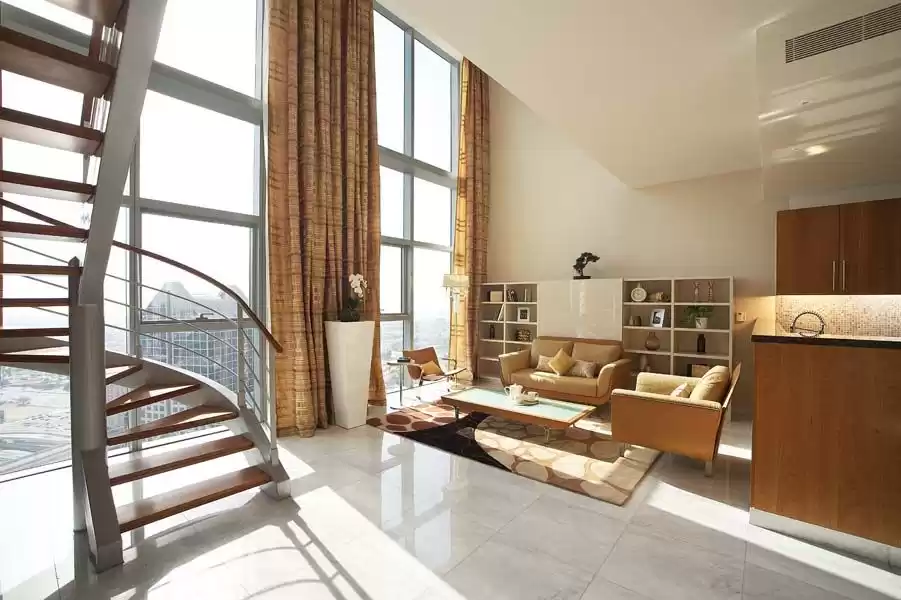 Wohn Klaar eigendom 2 Schlafzimmer S/F Duplex  zu vermieten in Dubai #34540 - 1  image 