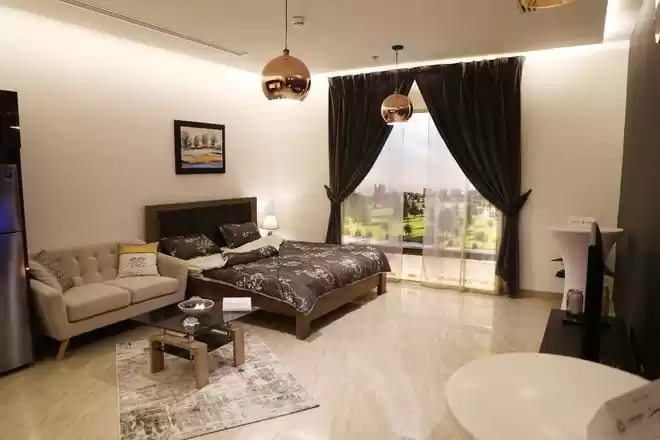 سكني عقار جاهز 2 غرف  نصف مفروش شقة  للإيجار في دبي #34602 - 1  صورة 